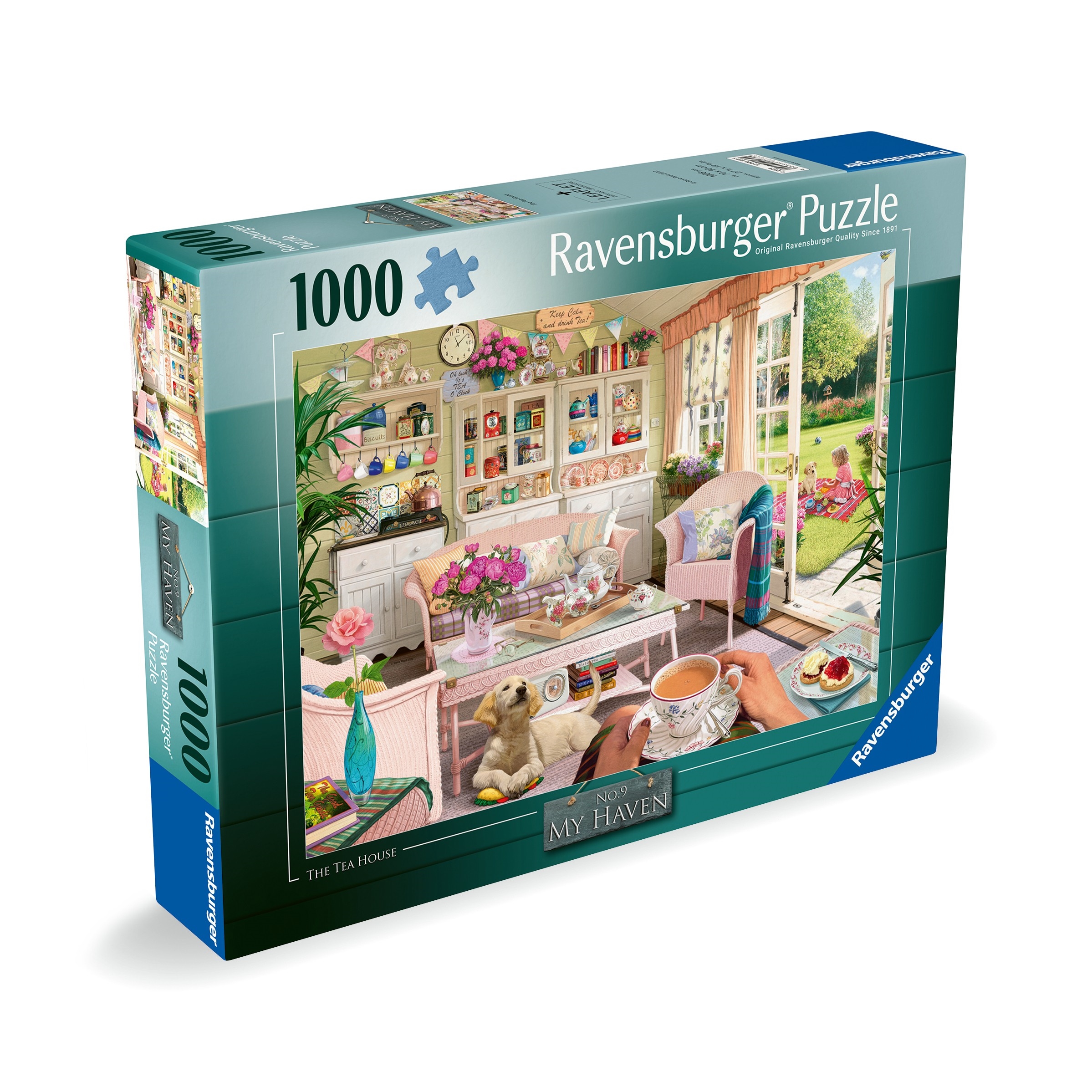 Ravensburger - My Haven No 9 The Tea House Puzzle 1000 Pieces