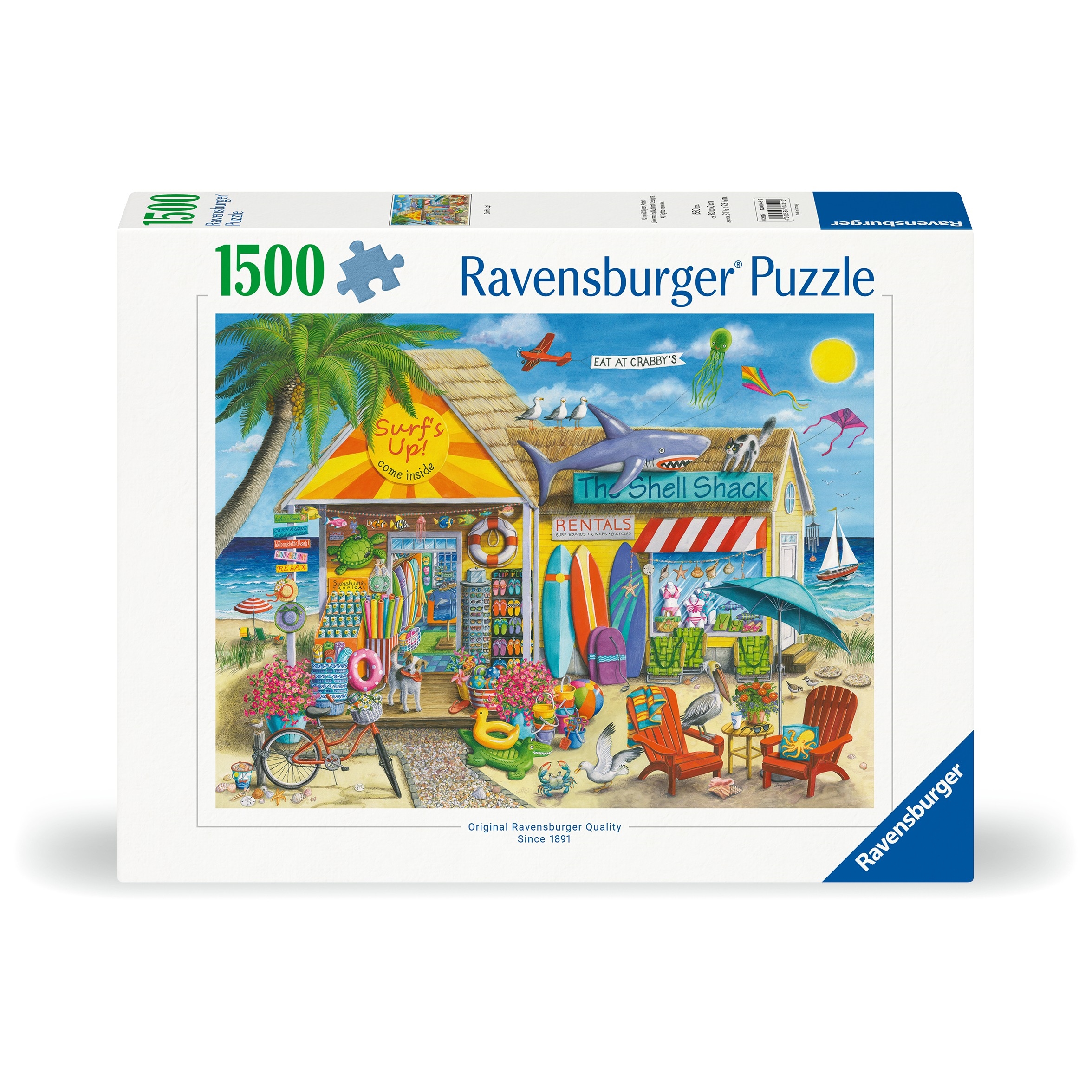 Ravensburger - Surfs Up! Puzzle 1500 Pieces