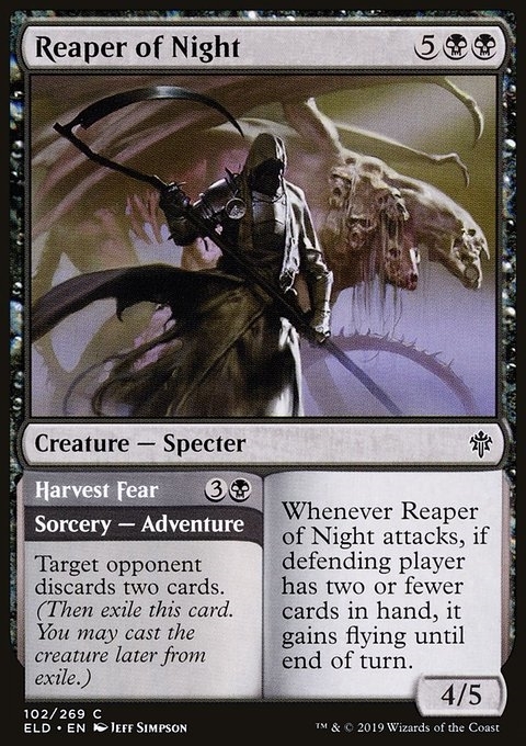 Reaper of Night // Harvest Fear
