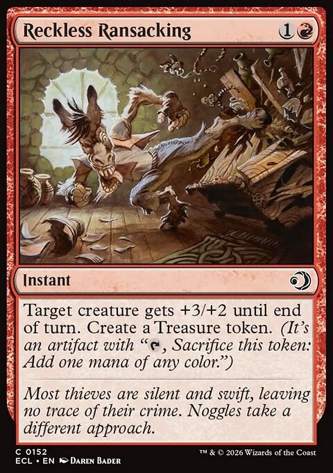 Reckless Ransacking