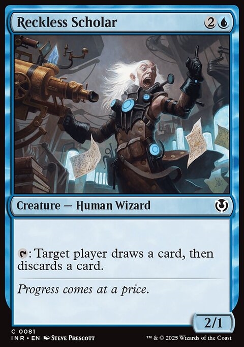 Reckless Scholar