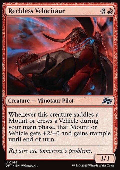 Reckless Velocitaur