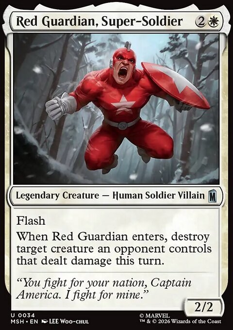 Red Guardian, Super-Soldier