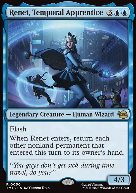 Renet, Temporal Apprentice