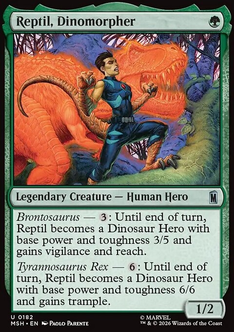 Reptil, Dinomorpher
