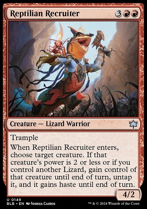 Reptilian Recruiter