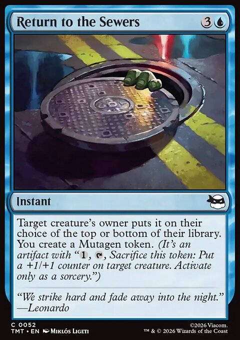 Return to the Sewers