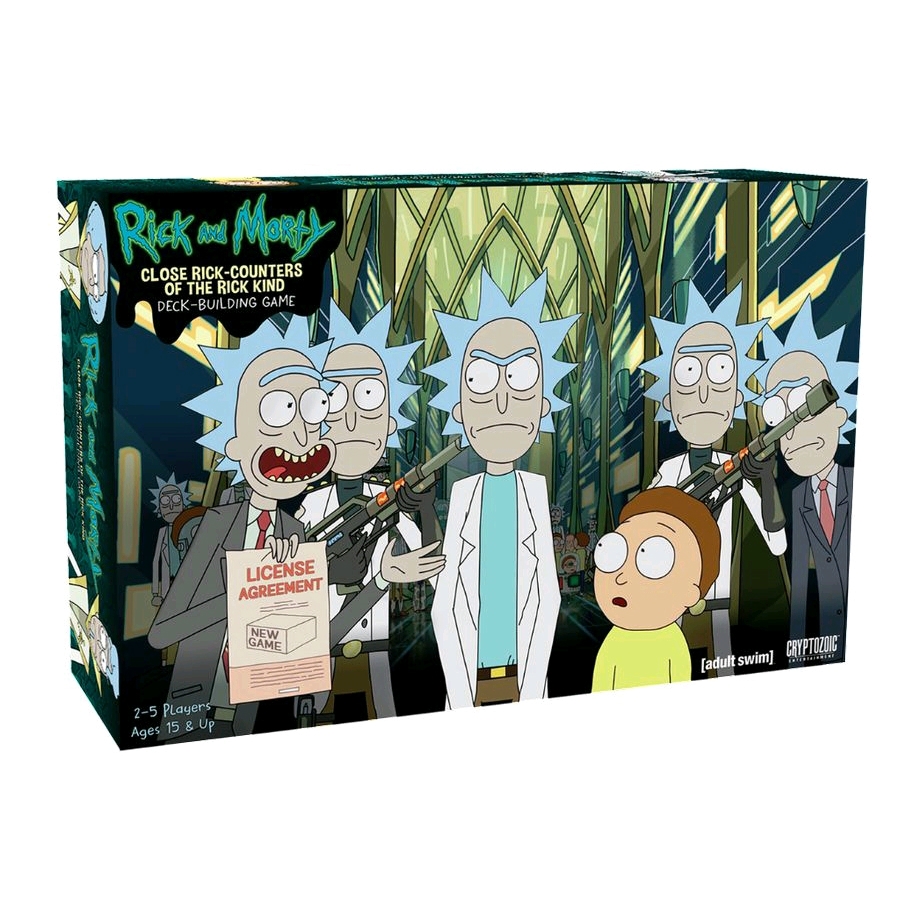 Rick and Morty Close Rick-Counters of the Rick Kind Deck-Building Game