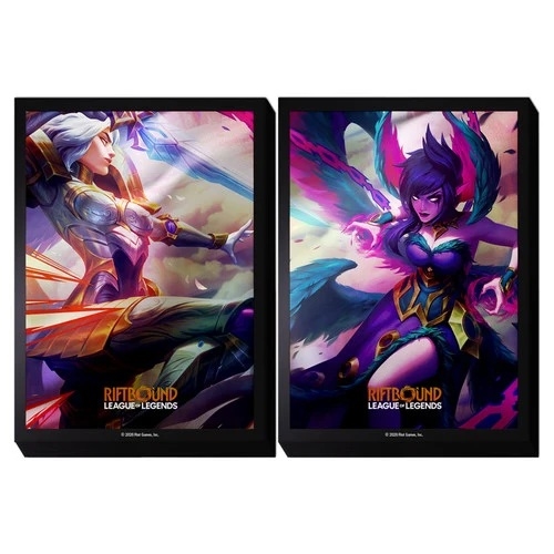 Riftbound TCG 100 Art Sleeves - Kayle vs Morgana