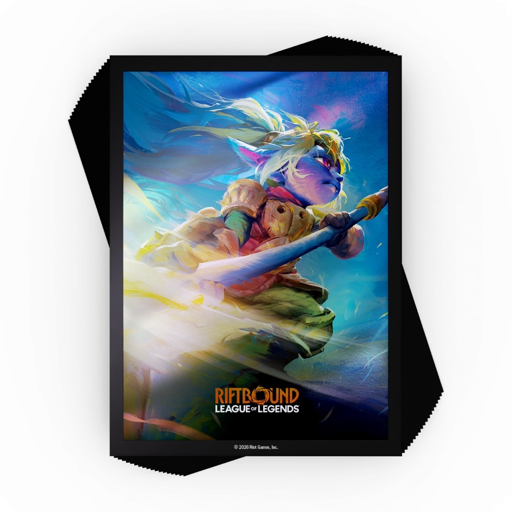 Riftbound TCG 100 Art Sleeves - Poppy