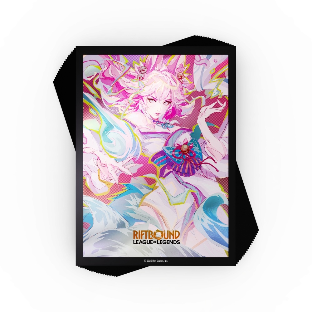 Riftbound TCG 100 Art Sleeves - Spirit Blossom Ahri