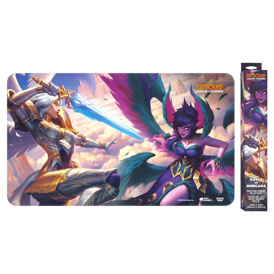 Riftbound TCG Playmat - Kayle vs Morgana