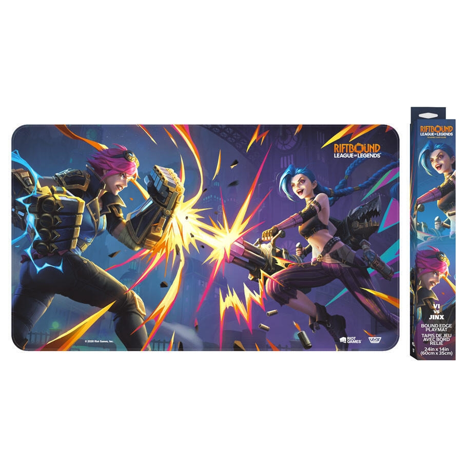 Riftbound TCG Playmat - Vi vs Jinx