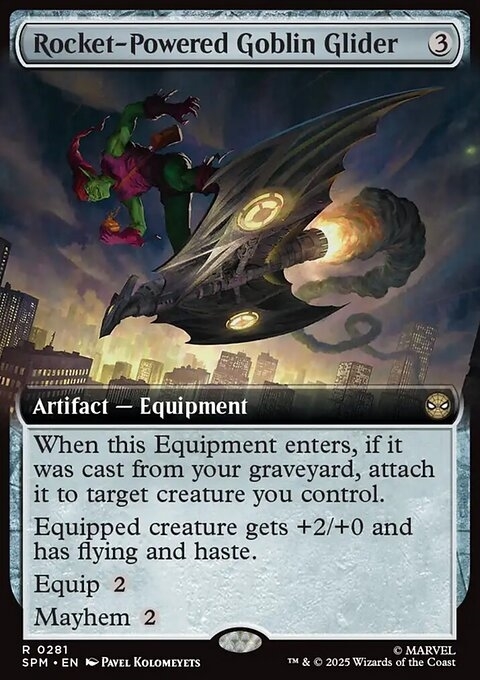 Rocket-Powered Goblin Glider