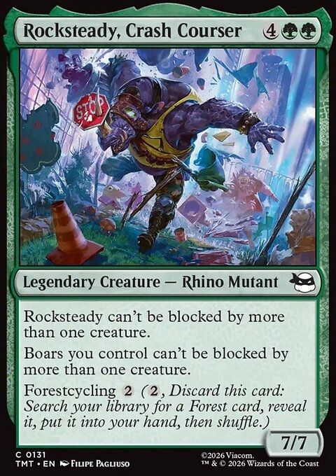 Rocksteady, Crash Courser