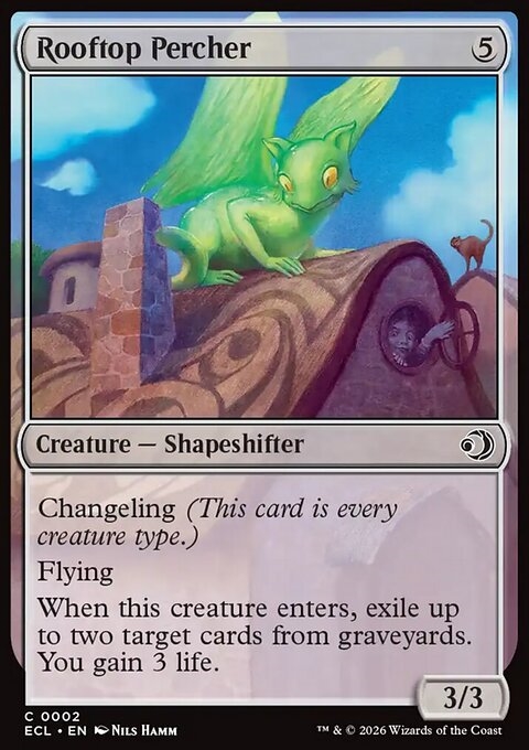 Rooftop Percher