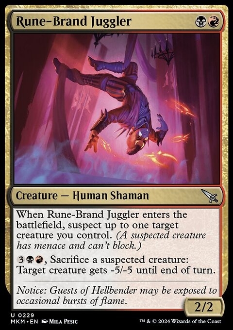 Rune-Brand Juggler