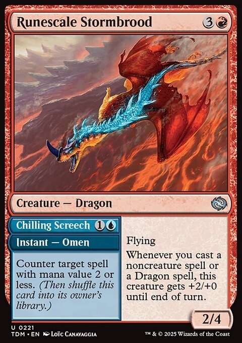Runescale Stormbrood // Chilling Screech