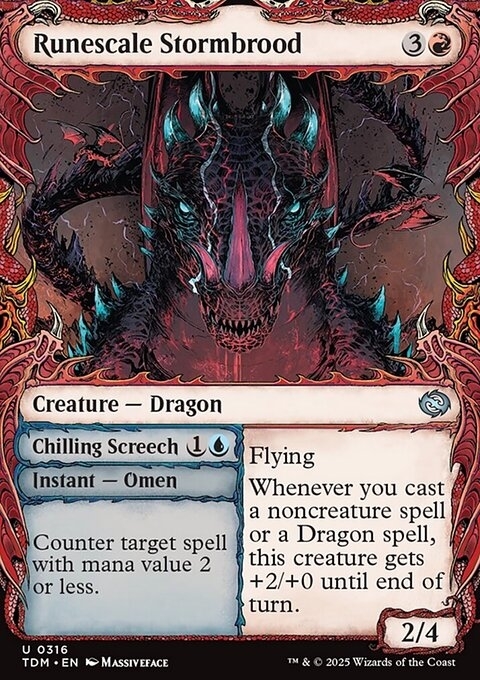 Runescale Stormbrood // Chilling Screech