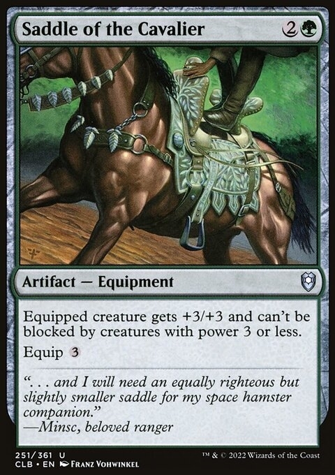 Saddle of the Cavalier