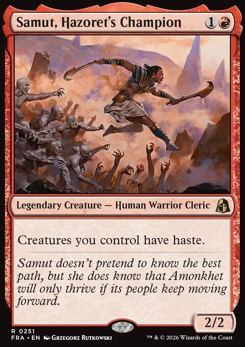 Samut, Hazoret's Champion