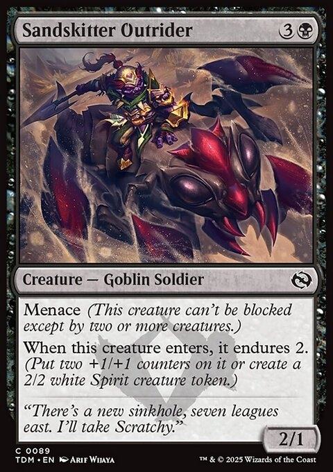 Sandskitter Outrider