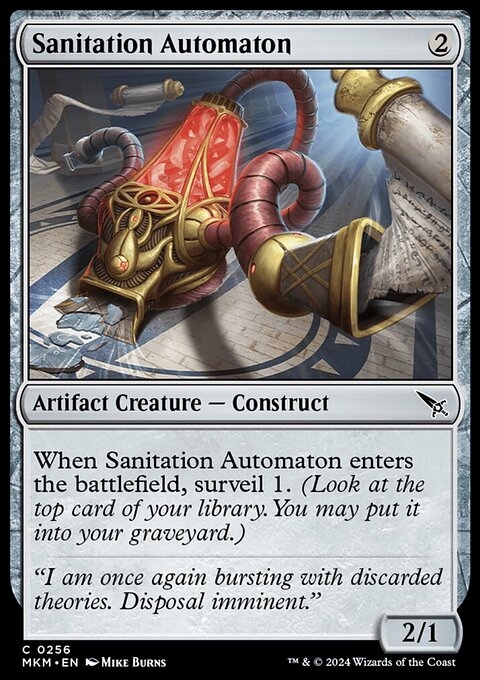 Sanitation Automaton