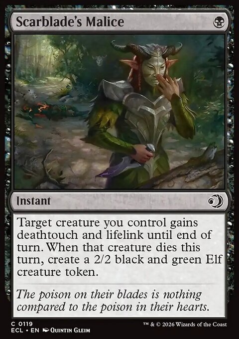 Scarblade's Malice