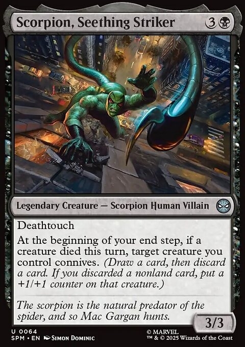 Scorpion, Seething Striker