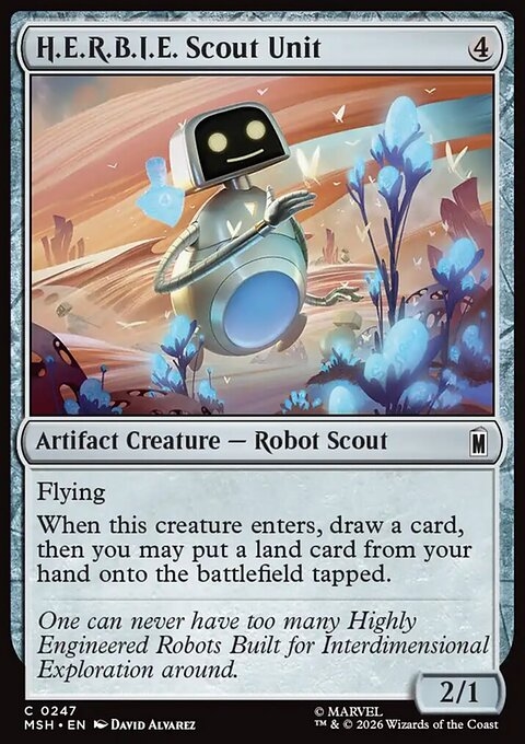 H.E.R.B.I.E. Scout Unit