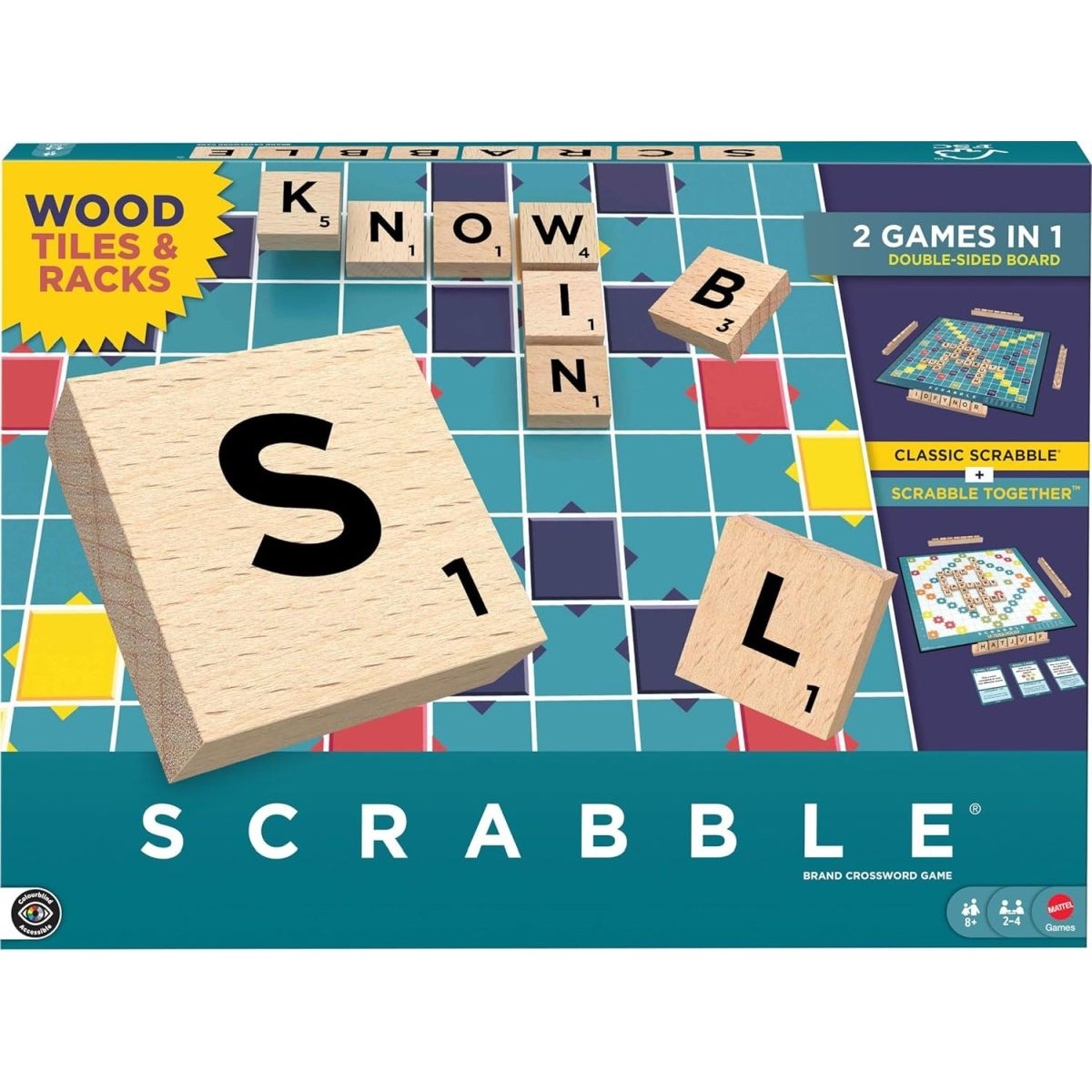 Scrabble - New Wood Version