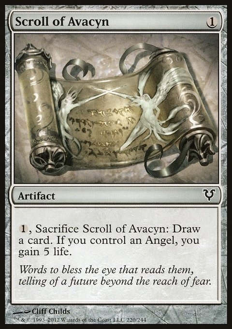 Scroll of Avacyn