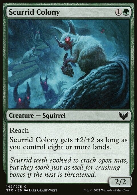Scurrid Colony