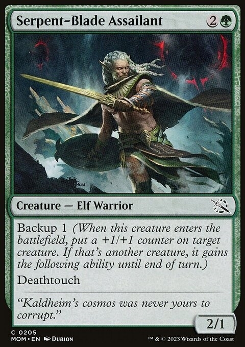 Serpent-Blade Assailant