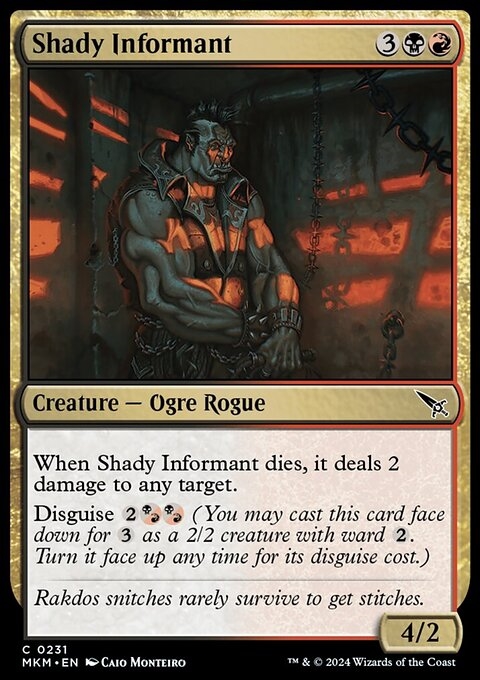 Shady Informant