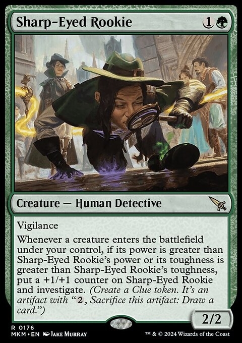 Sharp-Eyed Rookie