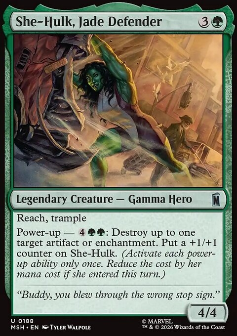 She-Hulk, Jade Defender