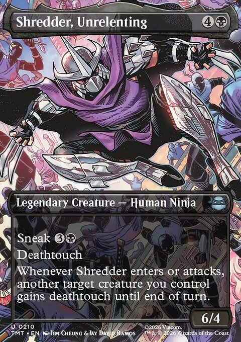Shredder, Unrelenting