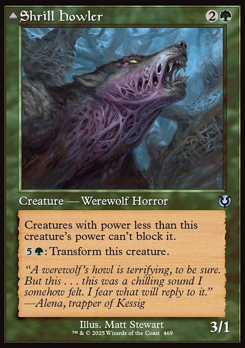 Shrill Howler // Howling Chorus