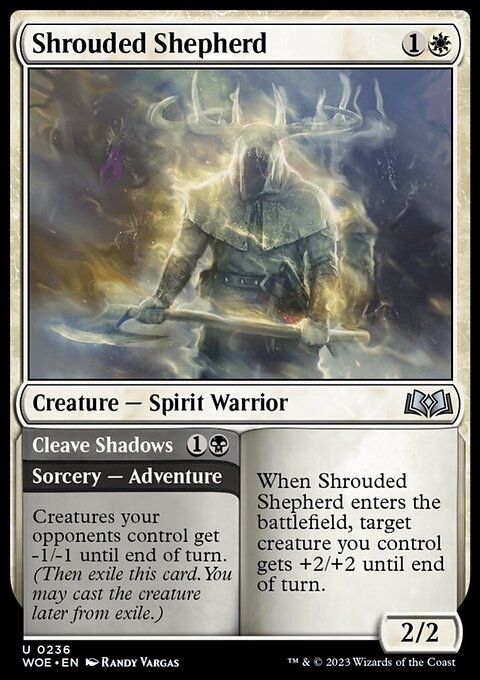 Shrouded Shepherd // Cleave Shadows