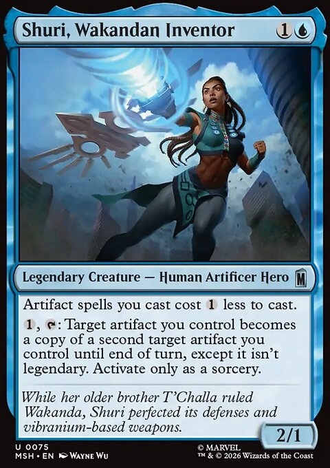 Shuri, Wakandan Inventor