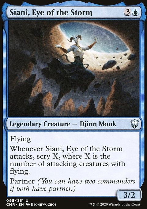 Siani, Eye of the Storm