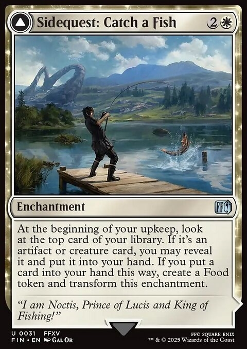 Sidequest: Catch a Fish // Cooking Campsite