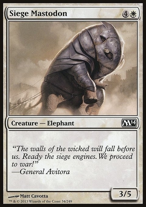 Siege Mastodon