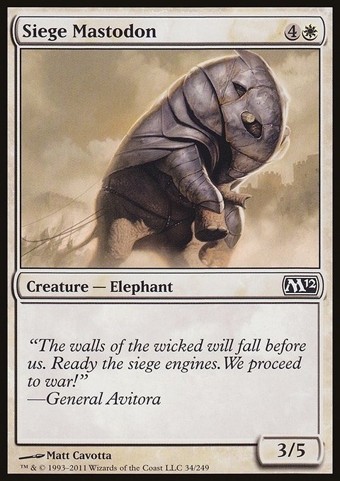Siege Mastodon