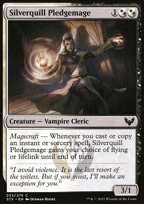 Silverquill Pledgemage