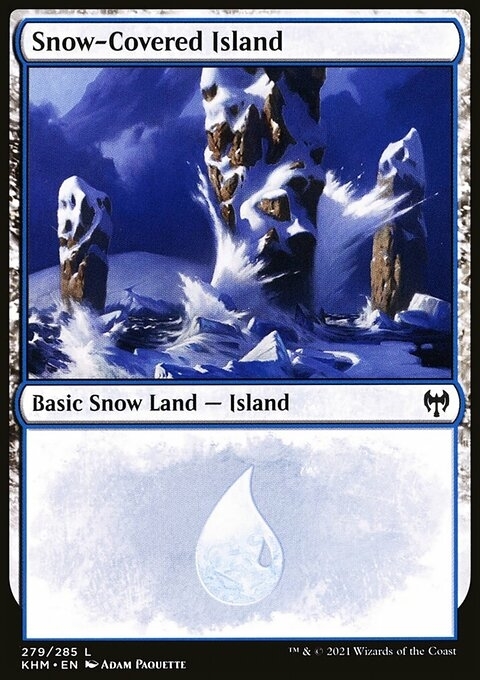 Snow-Covered Island