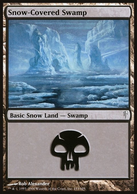 Snow-Covered Swamp