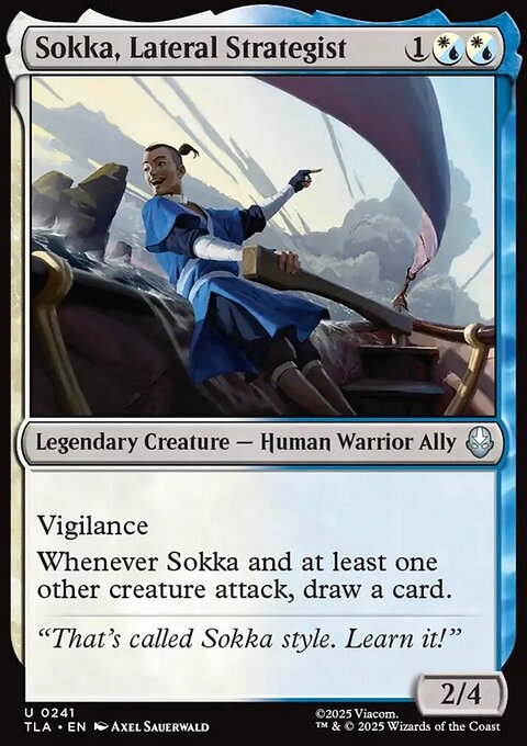 Sokka, Lateral Strategist