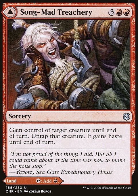 Song-Mad Treachery // Song-Mad Ruins